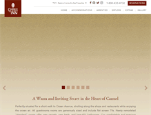 Tablet Screenshot of candlelightinncarmel.com